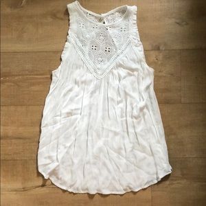 Volcom eyelet tank top